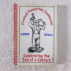 5/$35 Vintage 1999 Firehouse Favourites Zama Fire & Rescue Cookbook